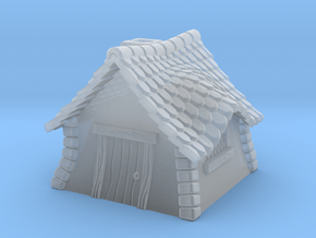 Quaint Cottage Cap in Clear Ultra Fine Detail Plastic