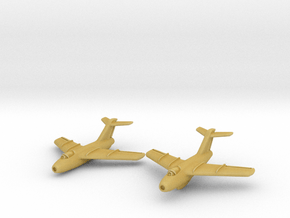 Lavochkin La-15 Fantail (2 planes set) 1/285 6mm in Tan Fine Detail Plastic