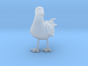 Herring Gull 1:20 Standing 1 in Clear Ultra Fine Detail Plastic