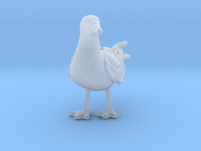 Herring Gull 1:24 Standing 1 in Clear Ultra Fine Detail Plastic