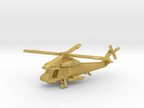 Kaman SH-2 Seasprite (with landing gear) 1/285 6mm in Tan Fine Detail Plastic
