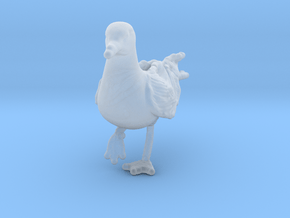Herring Gull 1:22 On one leg in Clear Ultra Fine Detail Plastic