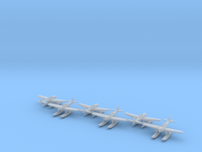 Aichi E16A1 Zuiun (Paul) 6 airplanes 1/700 in Clear Ultra Fine Detail Plastic