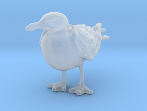 Herring Gull 1:20 Standing 3 in Clear Ultra Fine Detail Plastic