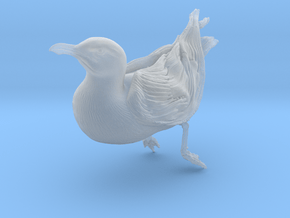 Herring Gull 1:6 Swimming 2 in Clear Ultra Fine Detail Plastic