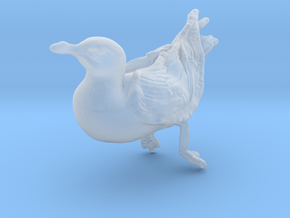 Herring Gull 1:16 Swimming 2 in Clear Ultra Fine Detail Plastic