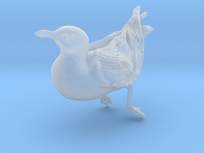 Herring Gull 1:9 Swimming 2 in Clear Ultra Fine Detail Plastic