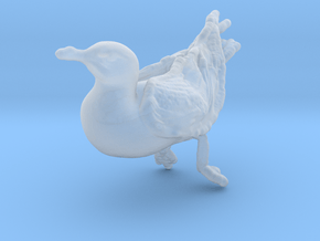Herring Gull 1:24 Swimming 2 in Clear Ultra Fine Detail Plastic