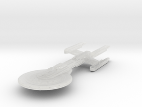 Excelsior Study I (4 nacelles) 1/4800 in Clear Ultra Fine Detail Plastic