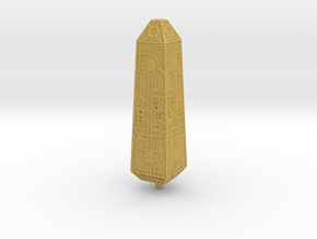 Borg Obelisk 1/80000 Attack Wing in Tan Fine Detail Plastic