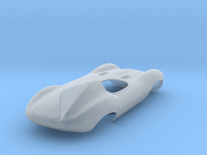 1/24 Jaguar Short Nose D Type in Clear Ultra Fine Detail Plastic