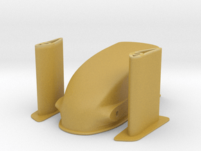 1/8 Scale Dragster Nose in Tan Fine Detail Plastic