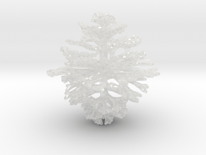 Crystalline Entity 1/150000 in Clear Ultra Fine Detail Plastic