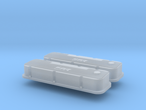 BBC MT Valve Covers 1/18 in Clear Ultra Fine Detail Plastic