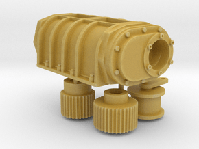 6-71 Blower Only 1/8 in Tan Fine Detail Plastic