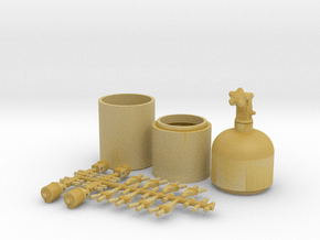 1/8 Nitrous Oxide Kit in Tan Fine Detail Plastic