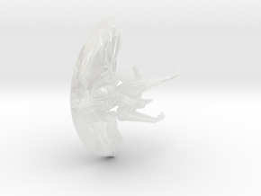 Jellyfish (Mirror Universe) 1/1000 Attack Wing in Clear Ultra Fine Detail Plastic