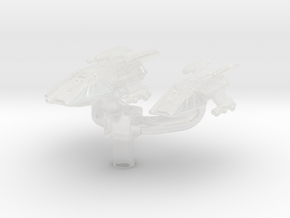 Klingon Toron Shuttle (STO) 1/700 AW Squad in Clear Ultra Fine Detail Plastic