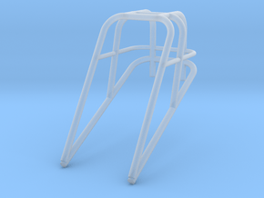 Roll Cage Frame Top Only 1/12 in Clear Ultra Fine Detail Plastic