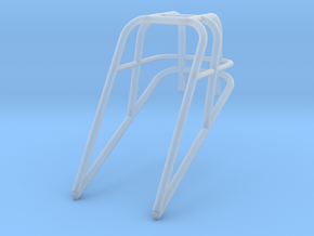 Roll Cage Frame Top Only 1/25 in Clear Ultra Fine Detail Plastic