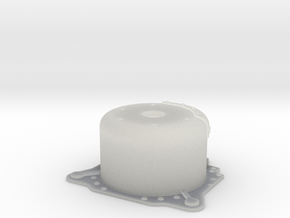 1/24 Lenco 8.625" Dp Bellhousing (No Starter Mnt) in Clear Ultra Fine Detail Plastic