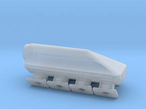 AJPE Hemi 1/25Turbo Intake 5 in Clear Ultra Fine Detail Plastic