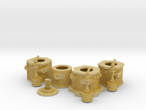 1/16 Lenco 4 Speed Tranny in Tan Fine Detail Plastic