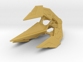 Tholian Recluse 1/15000 Attack Wing in Tan Fine Detail Plastic