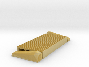 1/16 Intercooler 24" Flow Length By 12" Wide in Tan Fine Detail Plastic