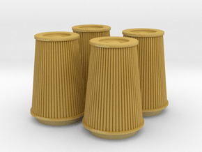 1/18 K&N Cone Style Air Filters TDR 4970 in Tan Fine Detail Plastic