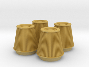 1/18 K&N Cone Style Air Filters TDR 5113 in Tan Fine Detail Plastic
