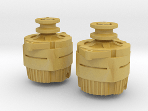 1/18 Chevy Alternator W Pulley in Tan Fine Detail Plastic