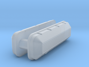 1/43 BBC Low Profile Valve Covers in Clear Ultra Fine Detail Plastic