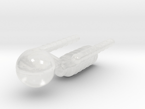 Daedalus Class (TOS) 1/2500 in Clear Ultra Fine Detail Plastic