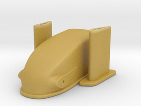 1/18 Dragster Nose in Tan Fine Detail Plastic
