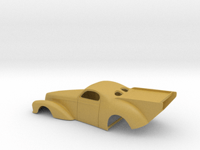 1/43 41 Willys Pro Mod Version II in Tan Fine Detail Plastic