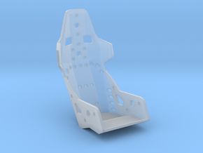 Aluminum 1:12 Racing Seat in Clear Ultra Fine Detail Plastic