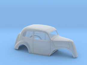 1/43 1949 Anglia No Fr Fenders in Clear Ultra Fine Detail Plastic