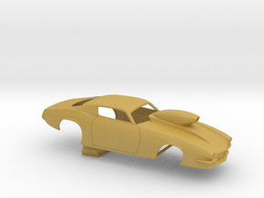 1/43 Pro Mod Camaro Cowl Hood W Scoop in Tan Fine Detail Plastic