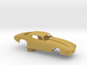 1/64 Pro Mod Camaro Cowl Hood in Tan Fine Detail Plastic