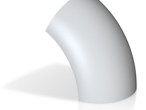 Funnel heat sheild for G3 trunked funnel 1/96 in Clear Ultra Fine Detail Plastic