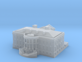 The White House 1/700 in Clear Ultra Fine Detail Plastic