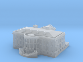 The White House 1/1000 in Clear Ultra Fine Detail Plastic