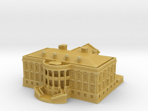 The White House 1/1200 in Tan Fine Detail Plastic