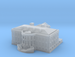 The White House 1/1200 in Clear Ultra Fine Detail Plastic