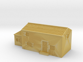 Italian style house 1/220 in Tan Fine Detail Plastic