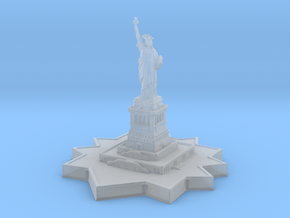 Statue of Liberty 1/1200 in Clear Ultra Fine Detail Plastic