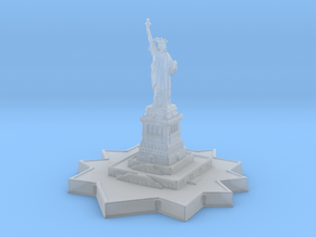 Statue of Liberty 1/1250 in Clear Ultra Fine Detail Plastic