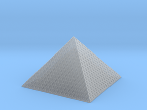 Louvre Pyramid 1/500 in Clear Ultra Fine Detail Plastic