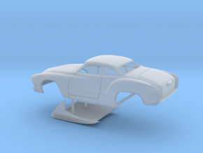 1/24 Legal Pro Mod Karmann Ghia No Scoop in Clear Ultra Fine Detail Plastic